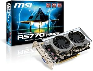 MSI R5770HAWK Graphics Card Twin Frozr Cooling — main product image