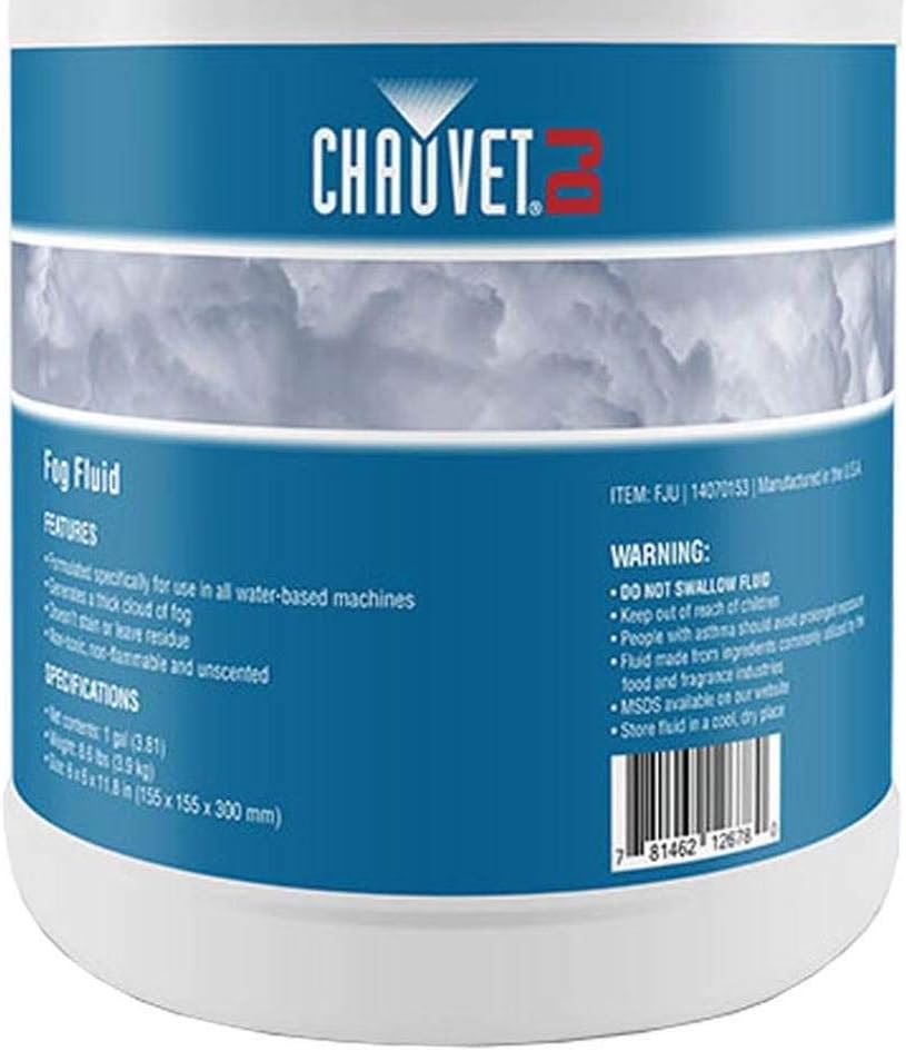 Chauvet DJ Fog Smoke Juice 1-Gallon 3-Pack