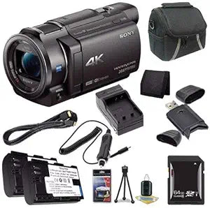 Sony HDR-AX33-3 4K Ultra HD Handycam Bundle