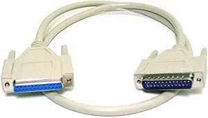 Monoprice 101597 DB25 M/F 100ft Molded Cable — main product image