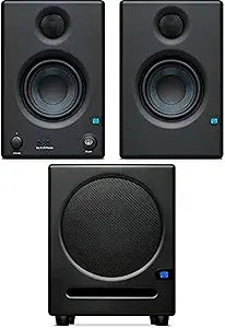 PreSonus Eris E3.5 Studio Monitors & E Sub 8 Subwoofer Bundle