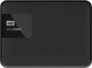 Western Digital WD Easystore 2TB USB 3.0 Portable Hard Drive — main product image