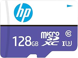 HP P-SDU128U3100HPMX-GE 128GB U3 microSDXC Card — main product image