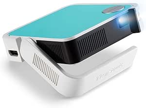 ViewSonic M1MINIPLUS Ultra Portable LED Projector, JBL Speaker — main product image