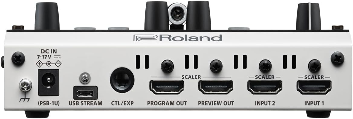 Roland V-02HD MK II Streaming Video Mixer Two-Camera Solution