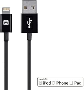 Monoprice 112841 Lightning to USB Cable 10ft — main product image