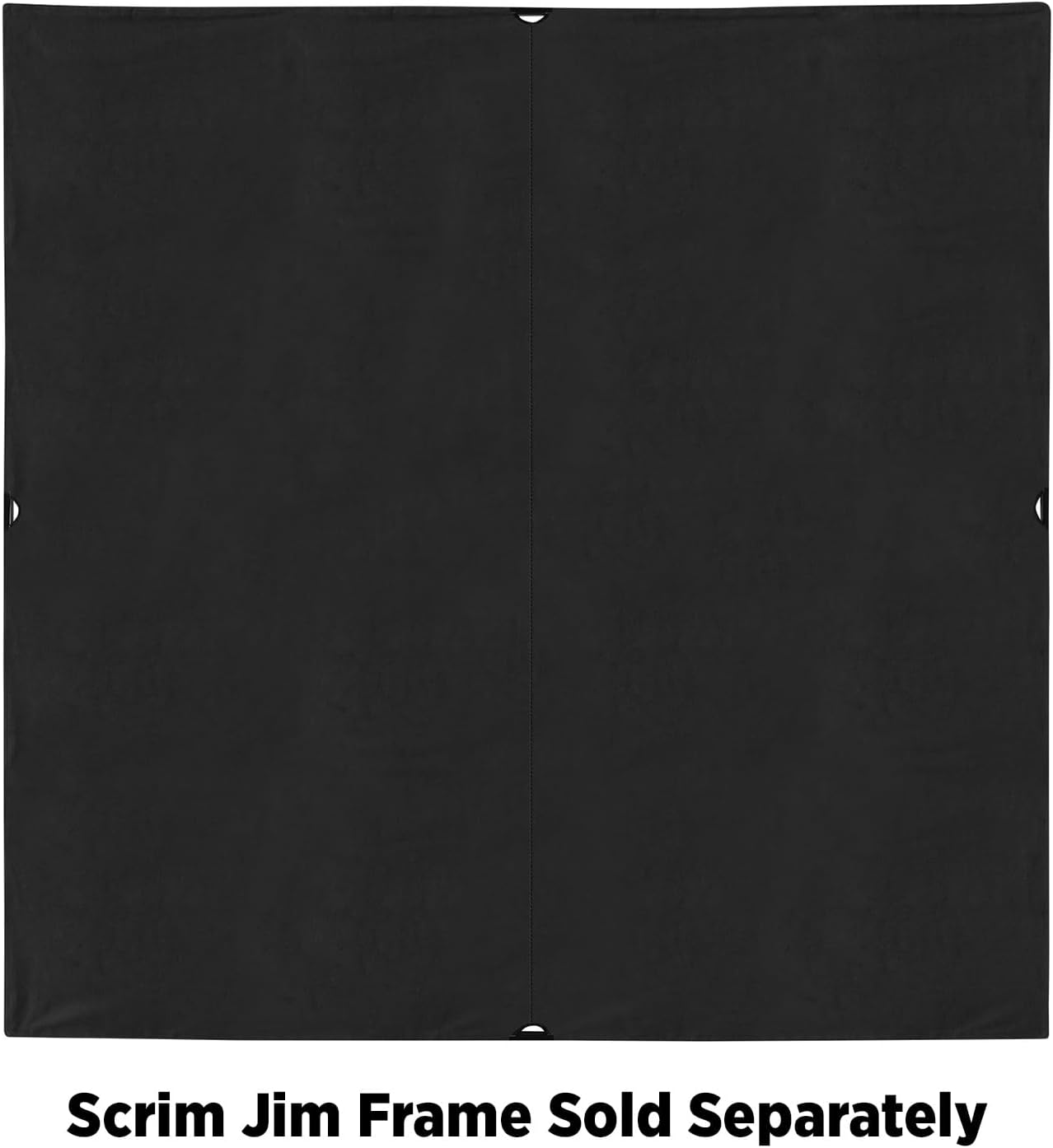 Westcott 1787 Scrim Jim Cine 8x8 ft Solid Black Fabric