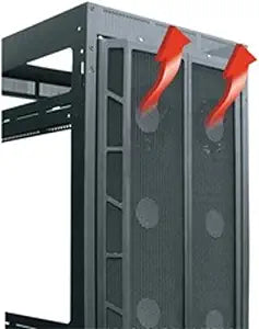 Middle Atlantic MW-CFRD-45 High CFM Rear Door Rack — main product image