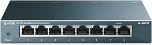TP-Link TL-SG108 8-Port Gigabit Ethernet Network Switch