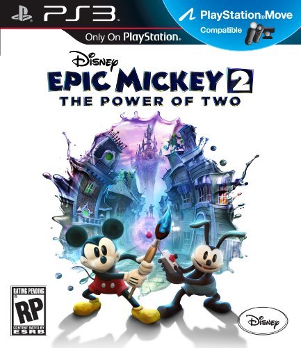 Sony PS3 Slim 250GB Epic Mickey Gaming Console Bundle
