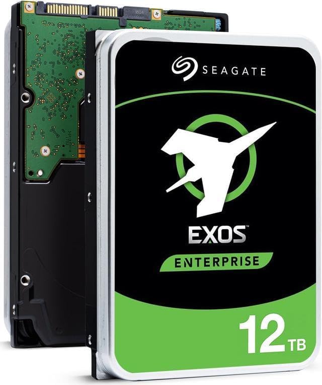 Seagate ST12000NM0127 12TB Exos Enterprise Hard Drive Renewed