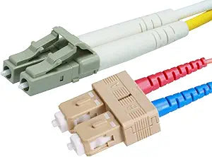 Monoprice 111875 10GB Fiber Optic Cable LC/SC 20 Meter