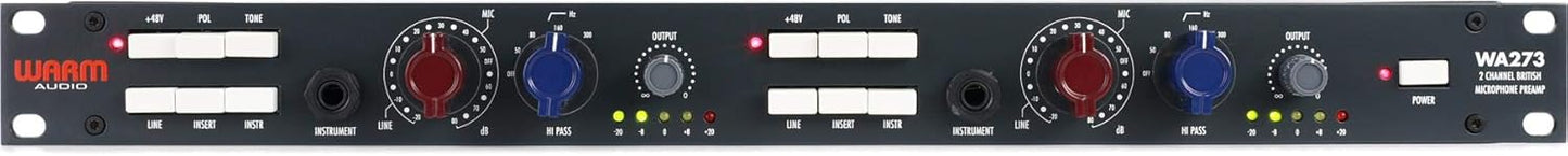 Warm Audio WA273 Dual Channel Mic Preamp