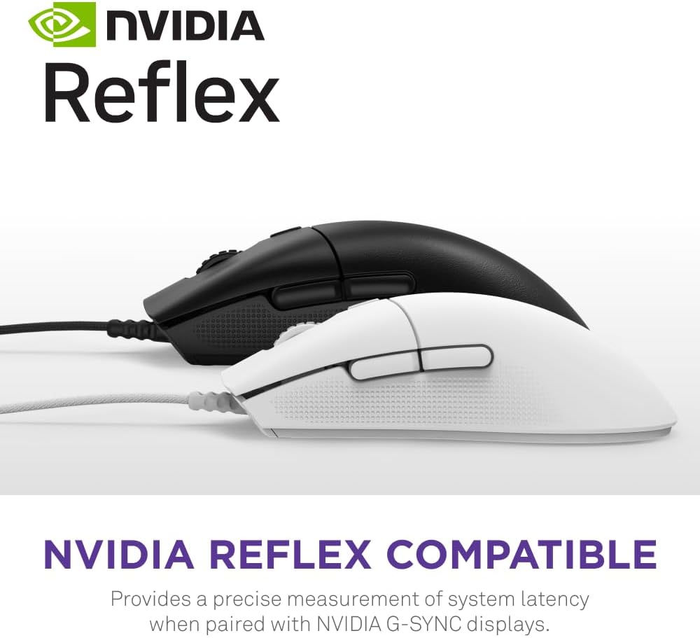 NZXT MS-001NW-04 Lift 2 Ergo Lightweight Gaming Mouse