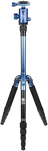 Sirui T-005BX Aluminum Tripod with Ball Head Blue — main product image