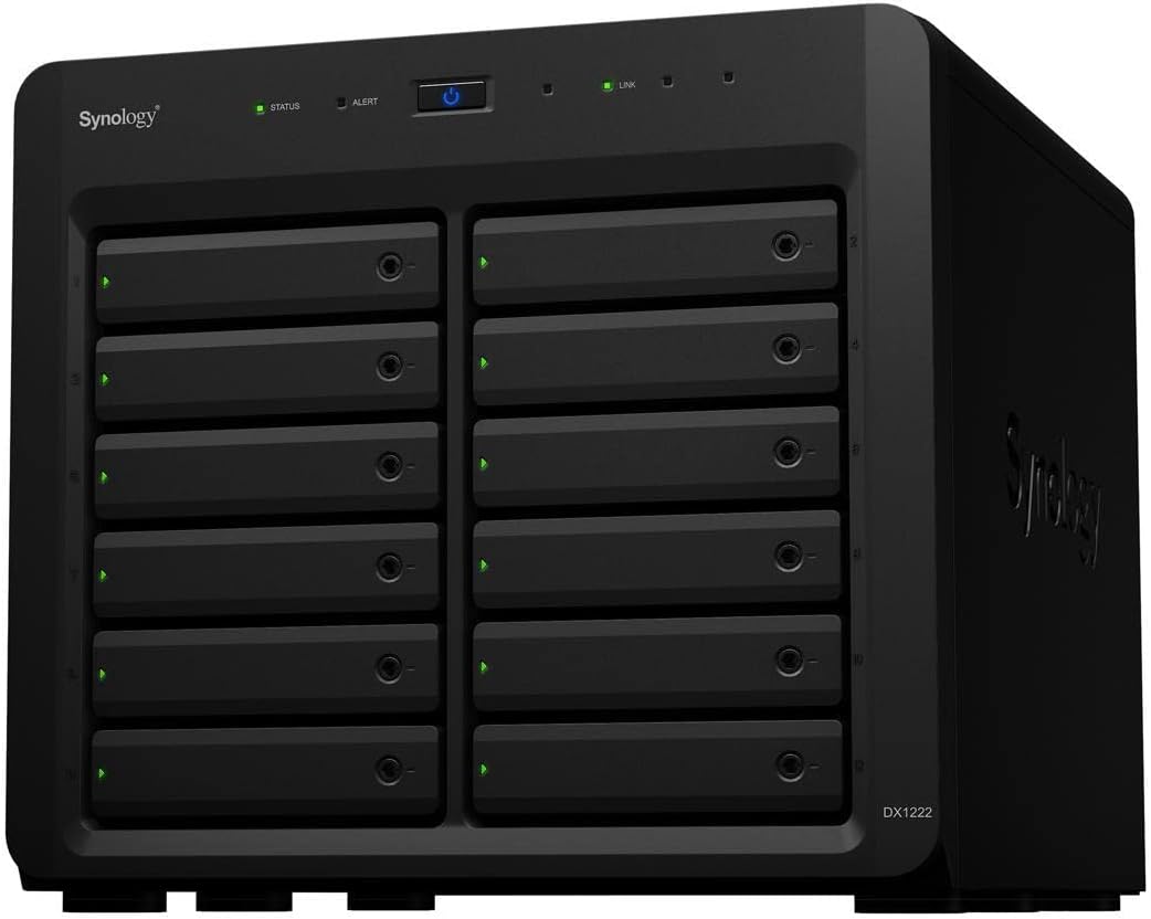 Synology DX1222 12-Bay Disk Expansion Unit (Diskless)