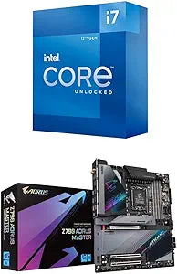 Intel Core i7-12700K CPU + GIGABYTE Z790 AORUS Master Motherboard — main product image