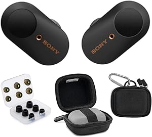 Sony WF-1000XM3 Earbuds: Wireless Noise-Canceling Bundle — main product image