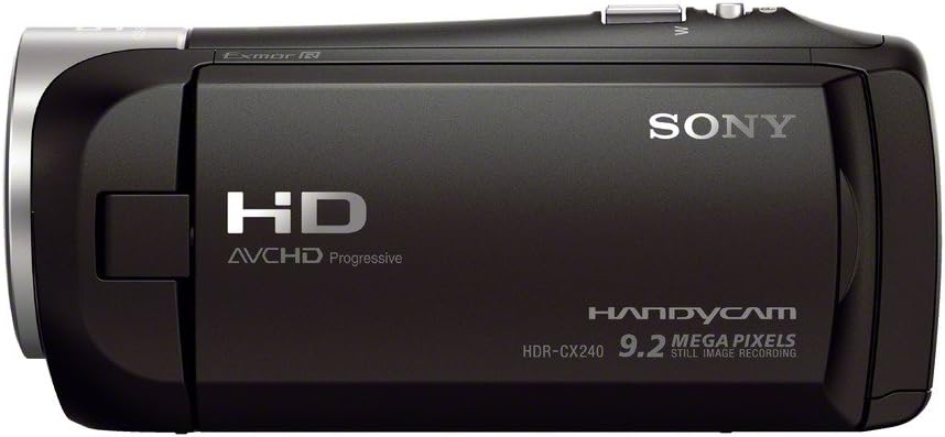 Sony HDRCX240/B Renewed 1080p HD Flash Memory Camcorder