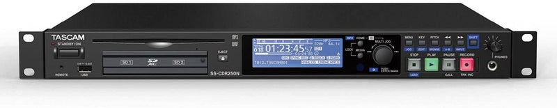 Tascam SS-CDR250N Solid State Recorder - Dual SD & CDR — main product image