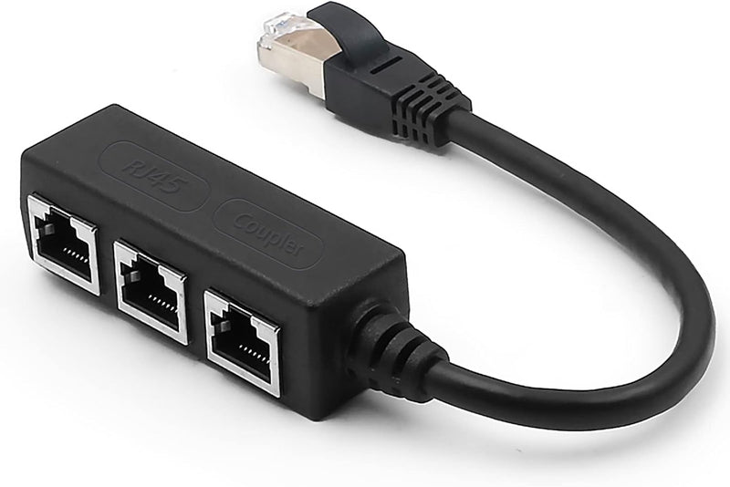 Western Digital Black-1to3 RJ45 Ethernet Splitter Adapter — main product image
