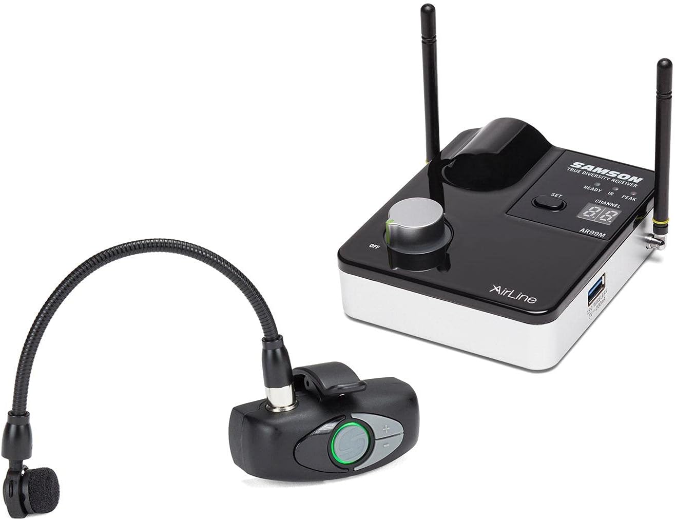 Samson SW9A9SHM60-K AWXm Wind Instrument Wireless Microphone