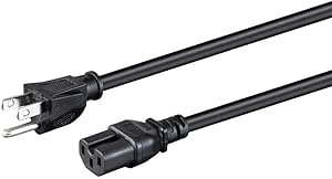 Monoprice 140069 Heavy Duty 6ft Power Cord NEMA 5-15P — main product image