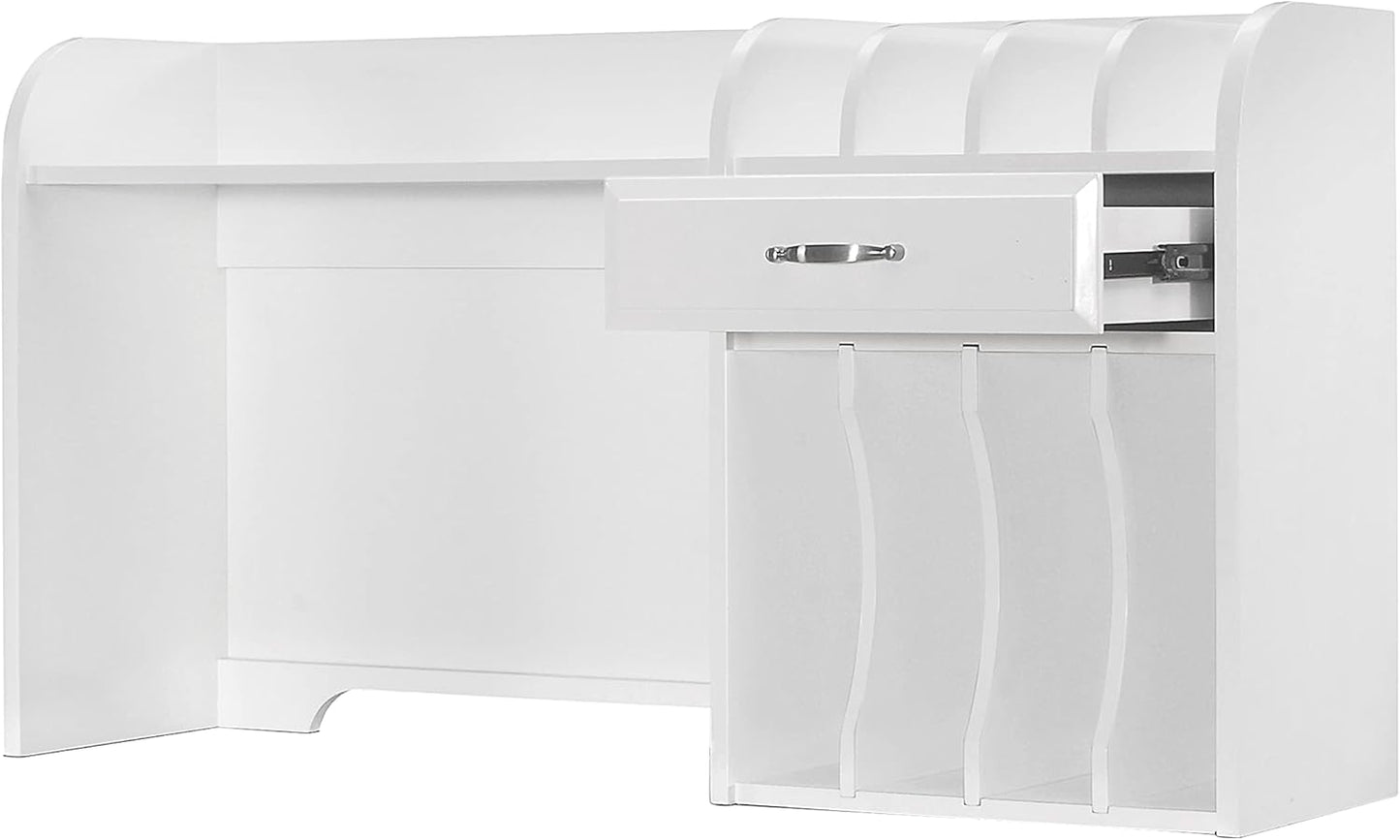 Lexicon 194840163589 Abbey Hutch with Organizers White