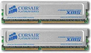 Corsair CMC2GX1M2A400C3 XMS 2GB DDR 400MHz Memory — main product image