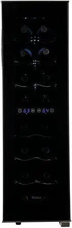 Haier HVTEC16DABS 16-Bottle Dual Zone Wine Cellar — main product image