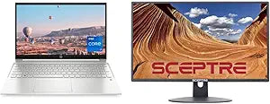 HP Pavilion 15 i7 Laptop & Sceptre 24