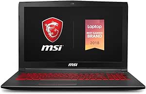 MSI GV62 8RD-275 GTX 1050Ti Gaming Laptop