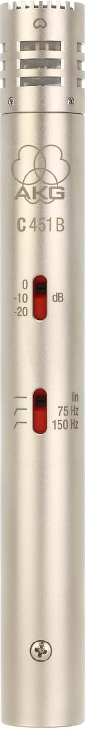 AKG C451B Small-Diaphragm Condenser Microphone Studio
