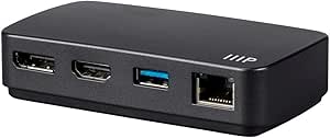 Monoprice 133388 Thunderbolt 3 Mobile Travel Dock 4K