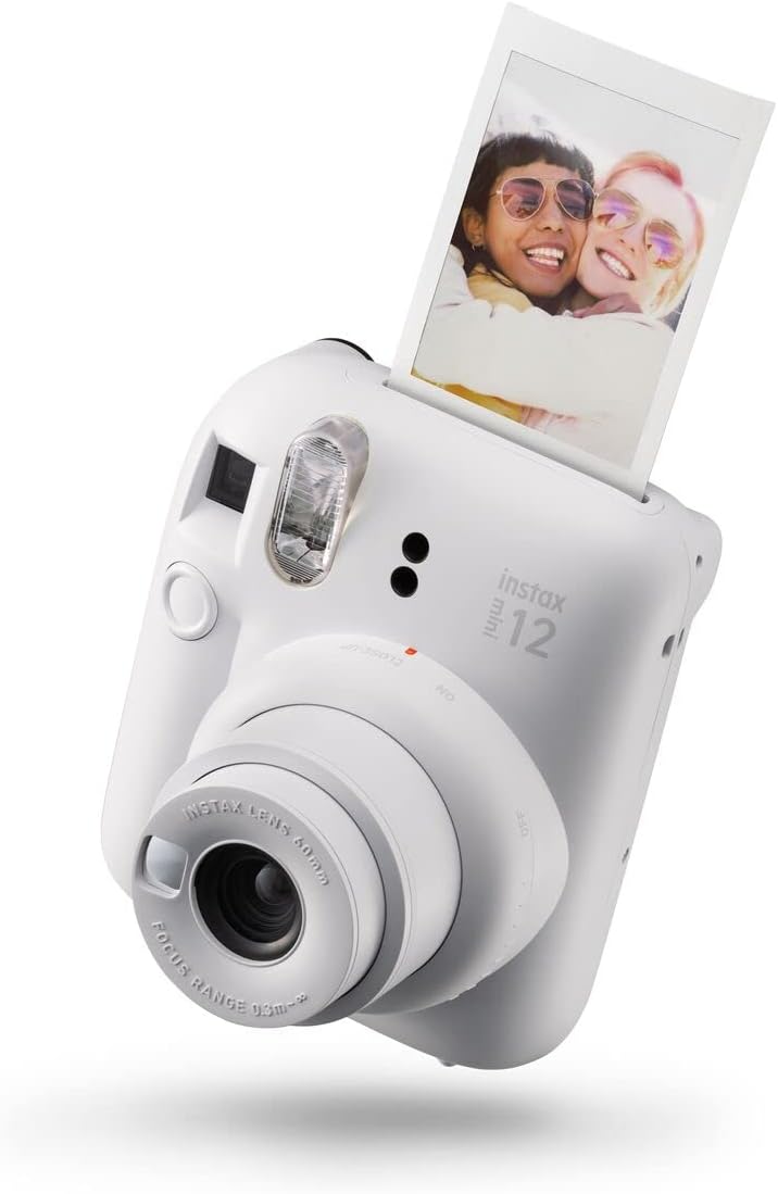 Fujifilm Instax Mini 12 Clay White Instant Camera — main product image
