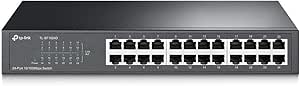 TP-Link TL-SF1024D 24-Port Fast Ethernet Switch Renewed