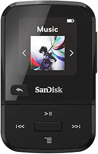 SanDisk SDMX30-032G-G46K Clip Sport Go 32GB MP3 Player