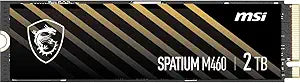 MSI SPATIUM M460 PCIe 4.0 NVMe M.2 2TB SSD — main product image