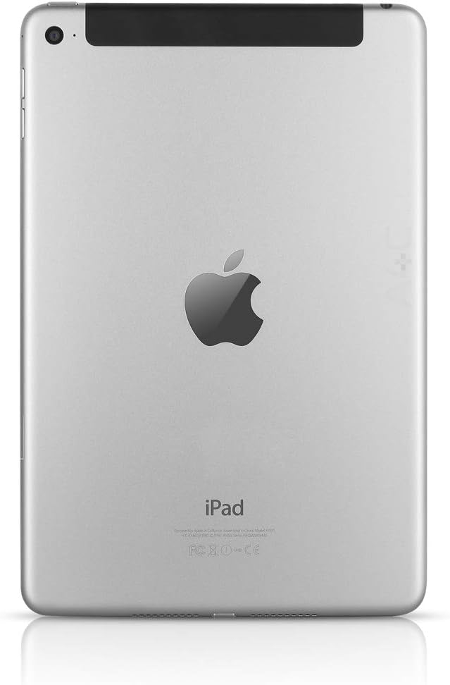 Apple A1538 iPad Mini 4, 128GB, Space Gray - WiFi (Renewed)