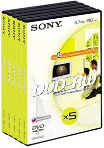 Sony 5DMW120AVD 2x DVD-R Media — main product image