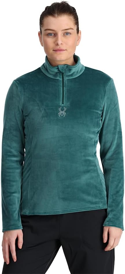 Spyder 38B125310 Women's Shimmer Half Zip Base Layer — main product image