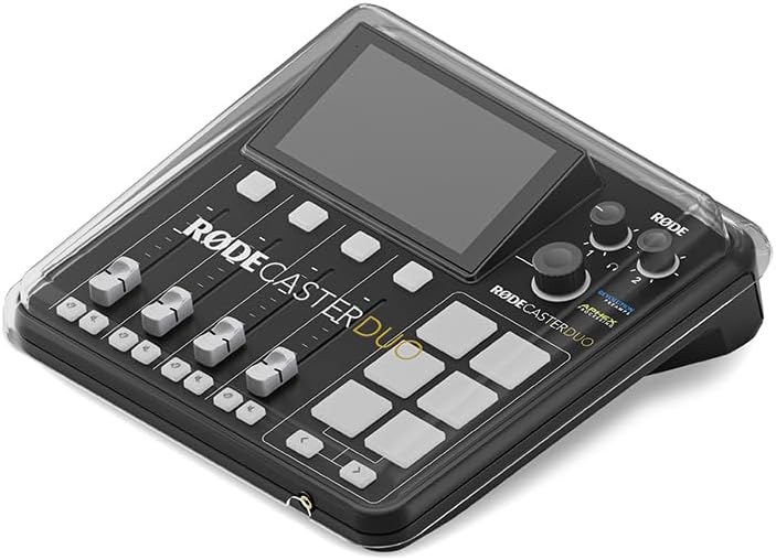 Rode RCDUOCOVER RØDECaster Duo Protective Dust Cover Clear