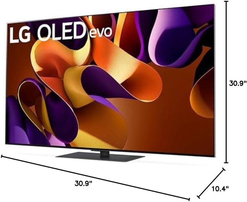 LG CRT2LGOLED55G4SUB 55" OLED evo G4 4K Smart TV Renewed