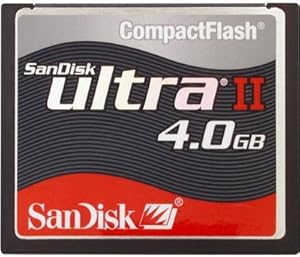 SanDisk ultra II 4GB Compact Flash Card — main product image