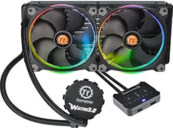 Thermaltake CL-W138-PL14SW-A Water 3.0 280 Riing RGB AIO Cooler