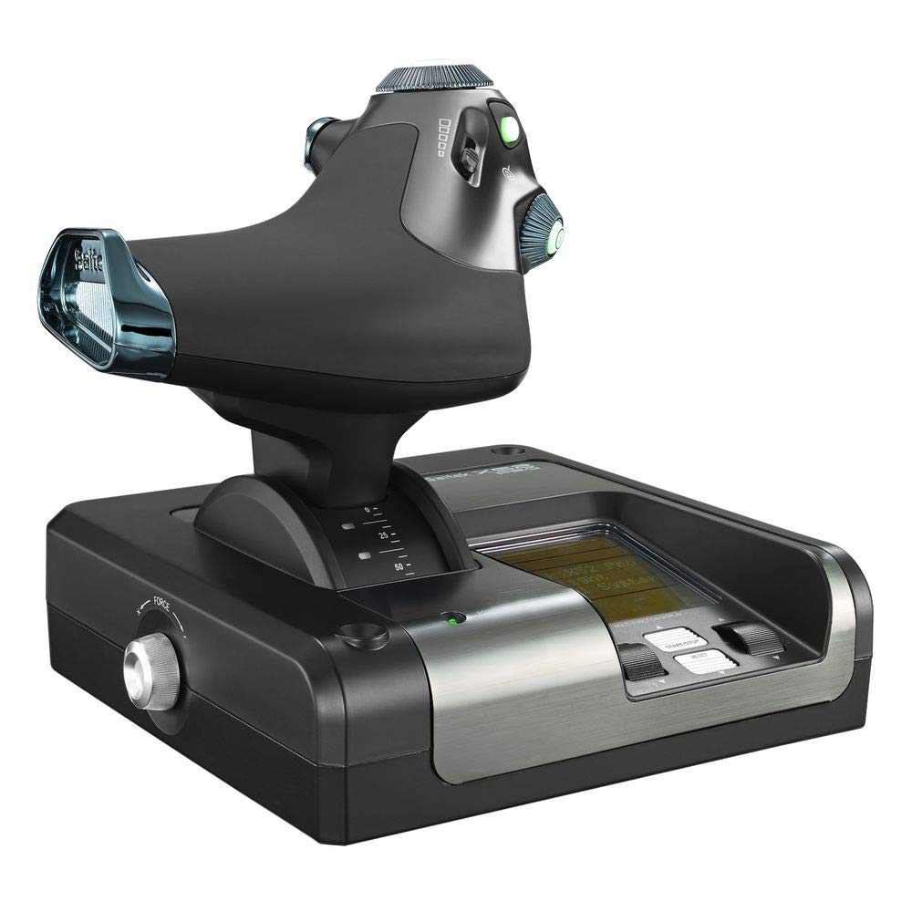 Logitech G X52 Pro 945-000066 USB Flight Control System Simulator