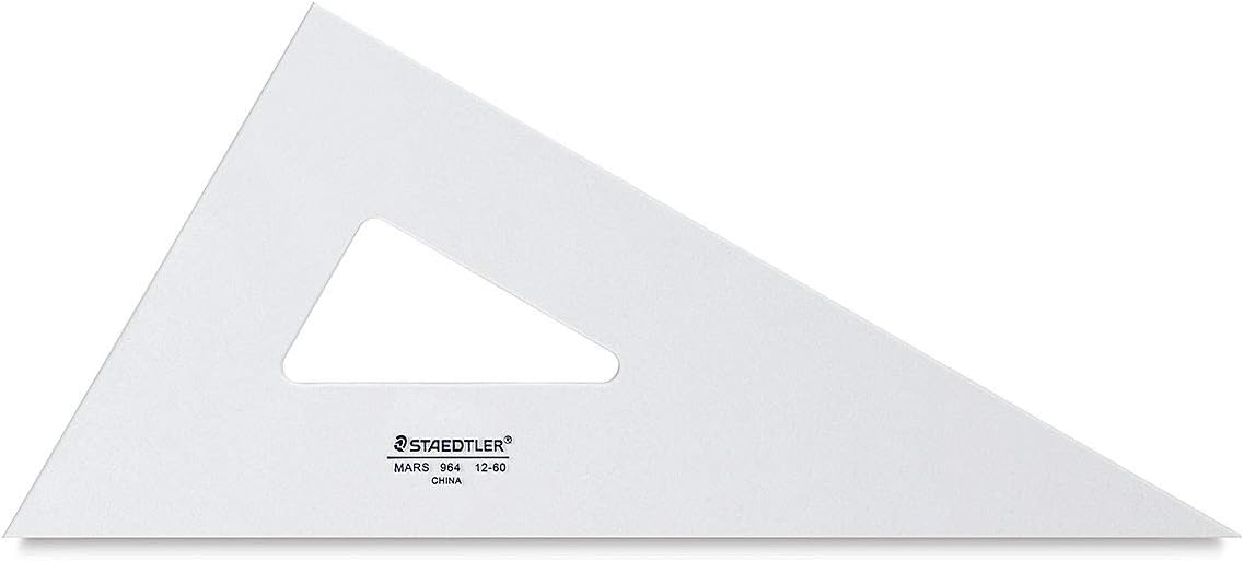 Westcott CTP39012 Professional 12-inch Transparent Triangle
