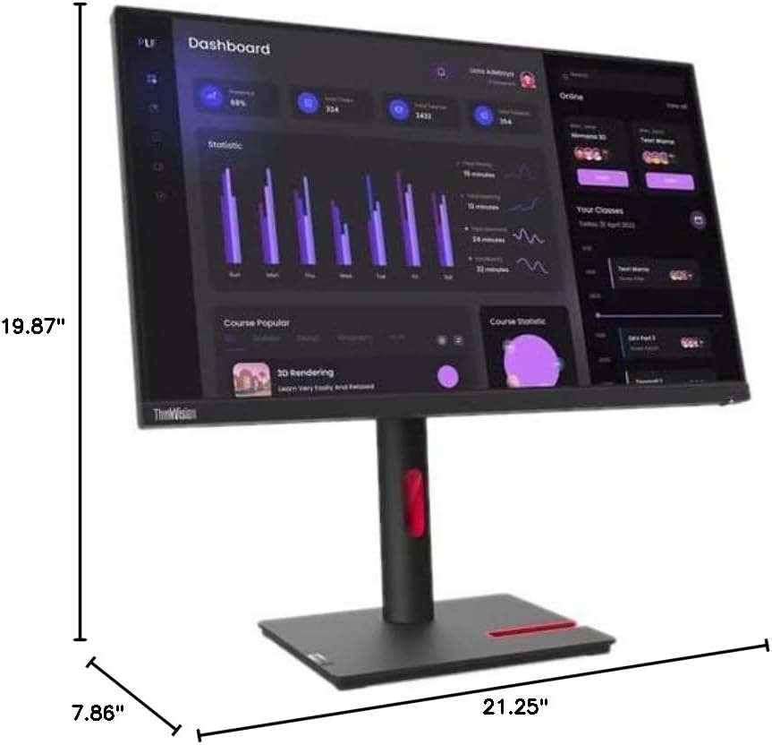 Lenovo T24i-30 ThinkVision 24" FHD IPS Monitor