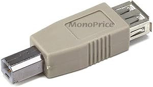 Monoprice 100364 USB 2.0 A Female to B Male Adapter