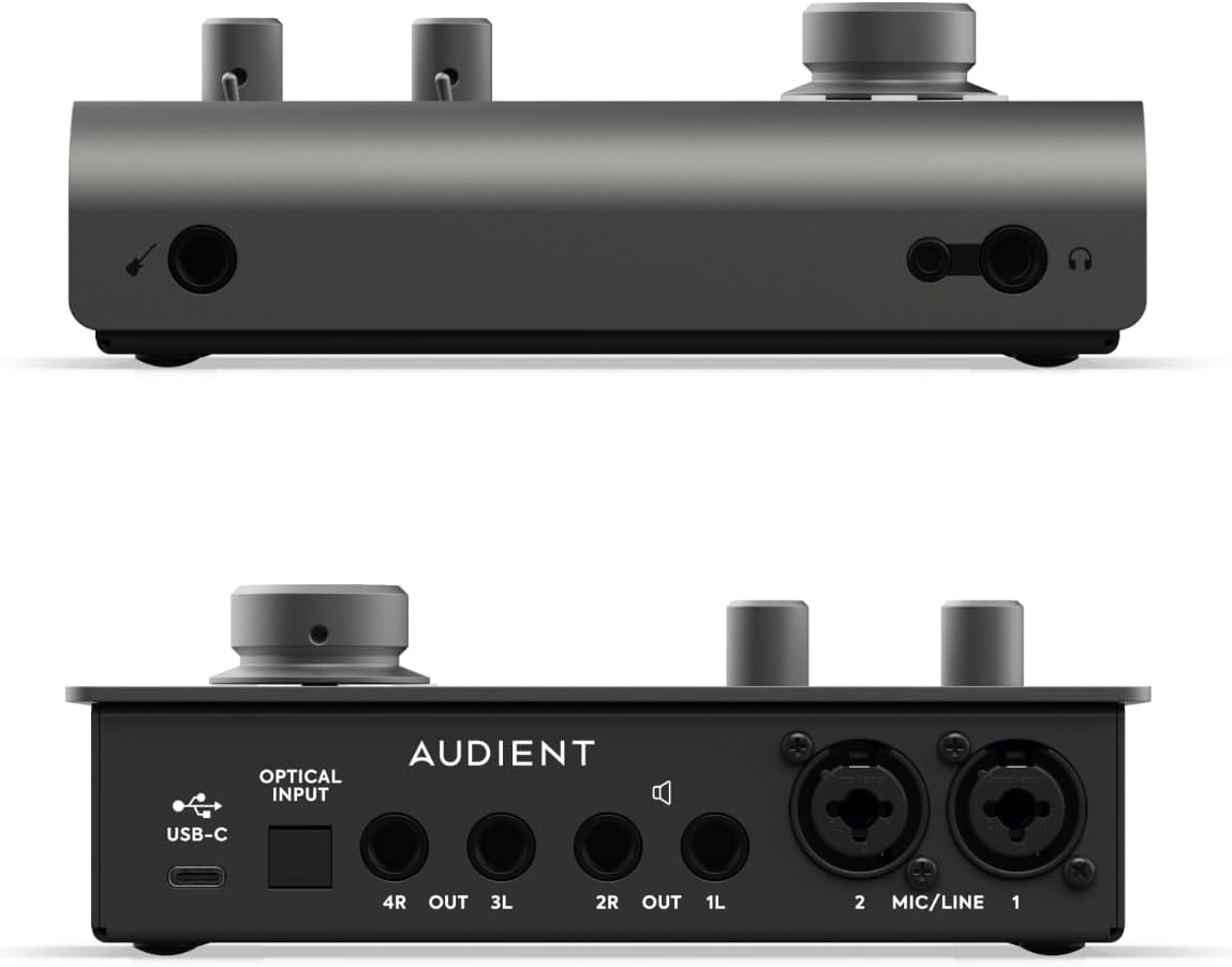 Audient iD14MKII USB Audio Interface - Black